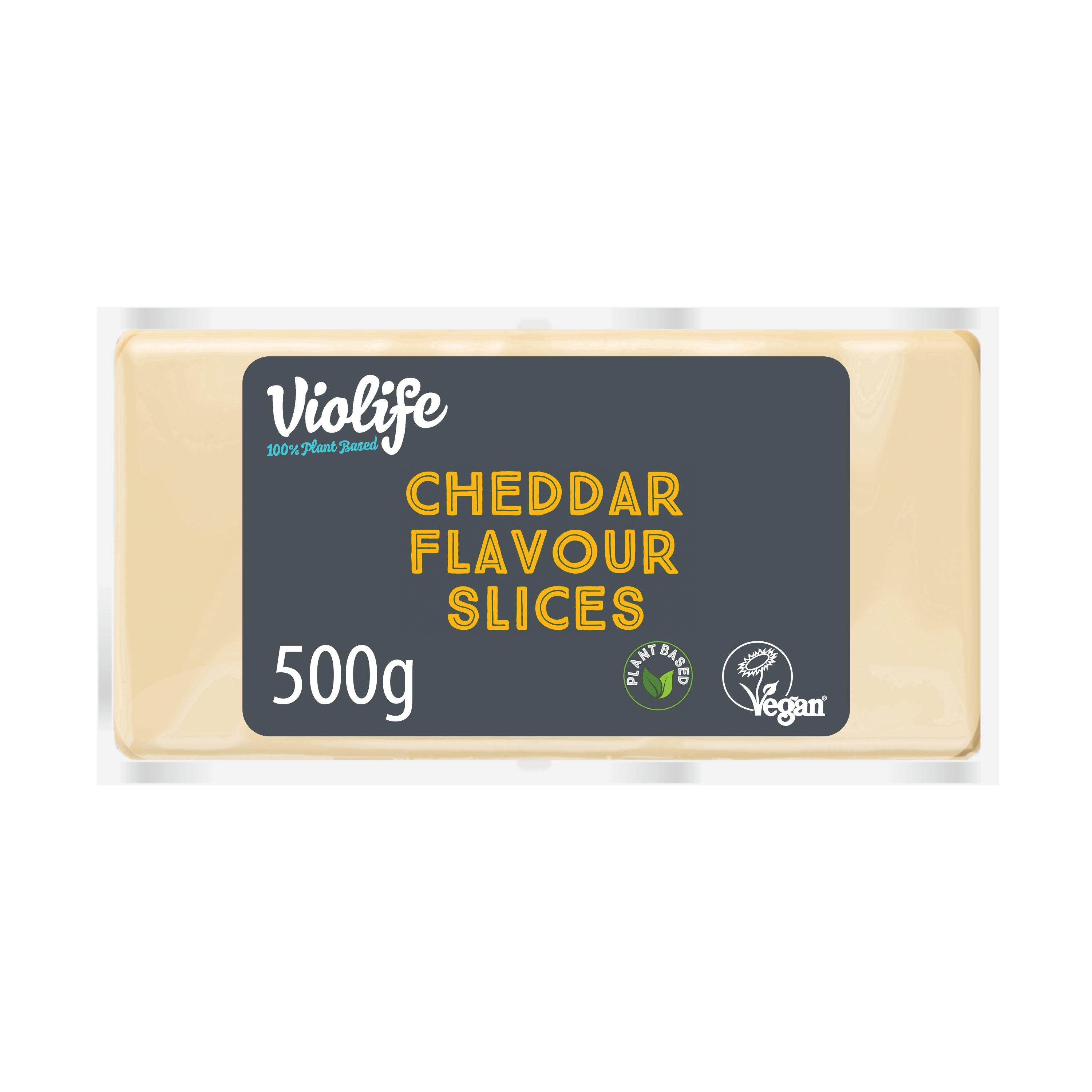Violife Vegan Arôme de Cheddar, en tranches - 500g