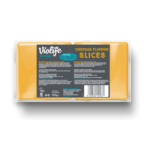 Violife Vegan Arôme de Cheddar, en tranches - 500g