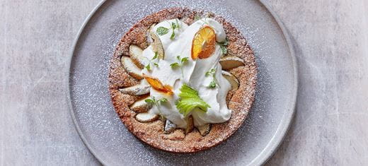 recipe image Tarte aux pommes crémeuse sans allergènes