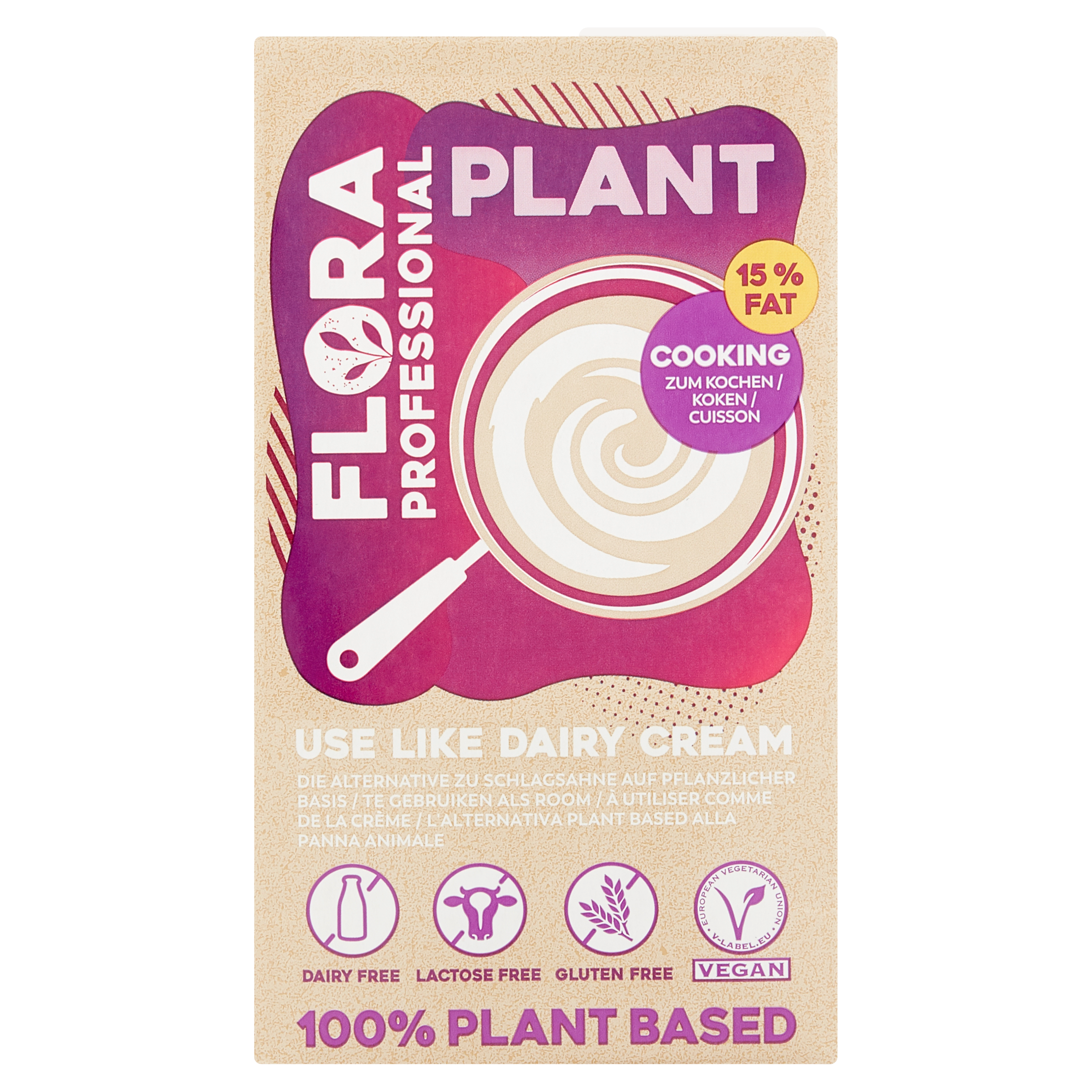 Flora Professional Plant 15% Cooking - 1L 